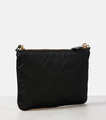 Schultertasche Mini aus Re-Nylon mit Leder | Prada
