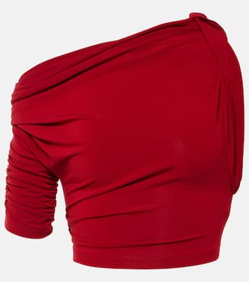 Le Haut Drapeado jersey crop top | Jacquemus