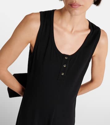 White Label Rey cotton-blend jersey maxi dress | Proenza Schouler