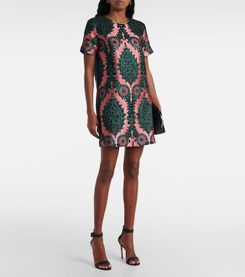 Abito corto Mini Swing in jacquard | La DoubleJ