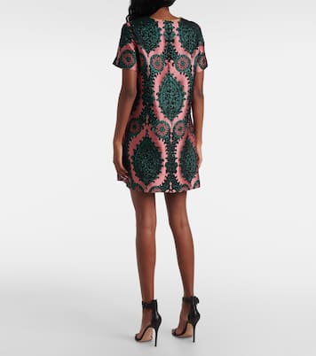 Abito corto Mini Swing in jacquard | La DoubleJ