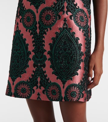Abito corto Mini Swing in jacquard | La DoubleJ