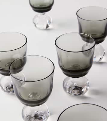 Eternal Snow Small set of 6 glasses by Bela Silva | Serax