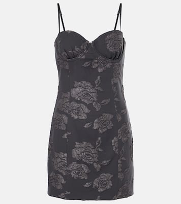 Abito corto in jacquard | Rotate