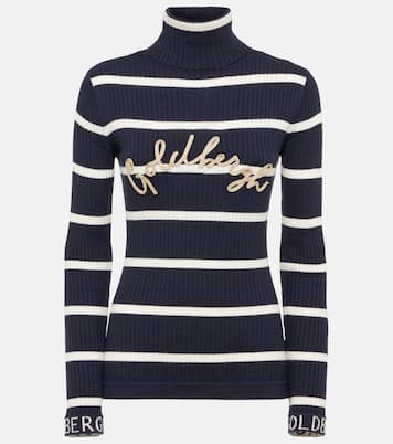 Dolcevita Mimi a righe con logo | Goldbergh