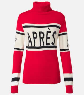 Après intarsia wool turtleneck sweater | Perfect Moment