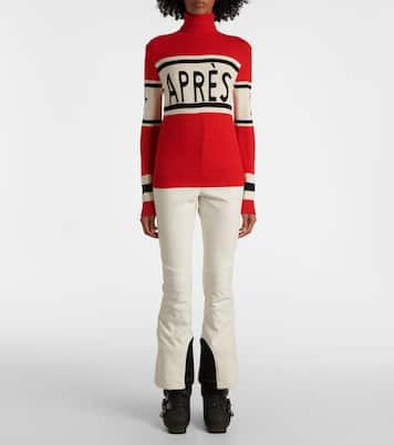 Après intarsia wool turtleneck sweater | Perfect Moment
