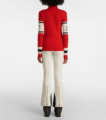 Après intarsia wool turtleneck sweater | Perfect Moment