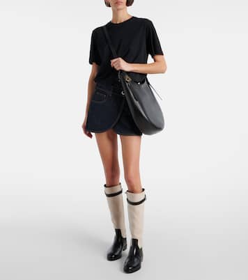Botas altas Cavalier de piel | Coperni