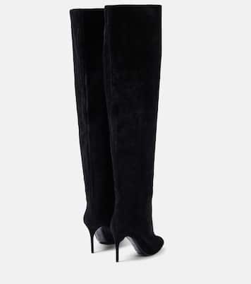 Bottes Decollete Cuissardes en daim | Alaïa
