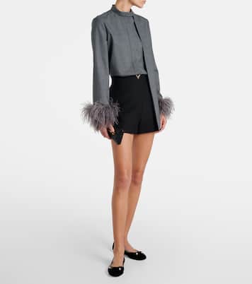 Ballerine Elme in velluto | Jimmy Choo