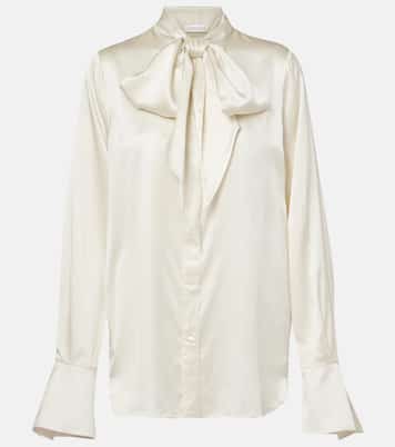 Blusa in raso con fiocco | Nina Ricci