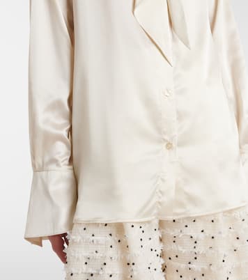 Blusa in raso con fiocco | Nina Ricci