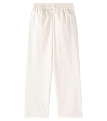 Pantaloni Adelyn in cotone con pizzo | Molo