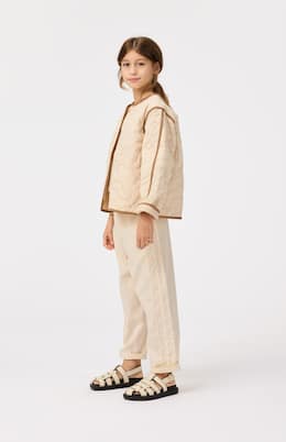 Pantaloni Adelyn in cotone con pizzo | Molo