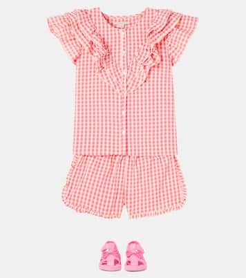 Camicia e shorts Kim in cotone | Konges Sløjd