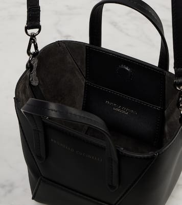 Borsa BC Duo Mini in pelle | Brunello Cucinelli