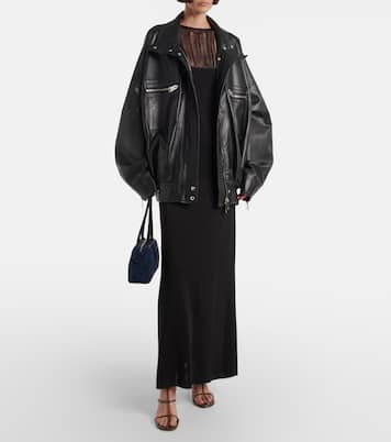 Bomber Ayman in pelle | Khaite