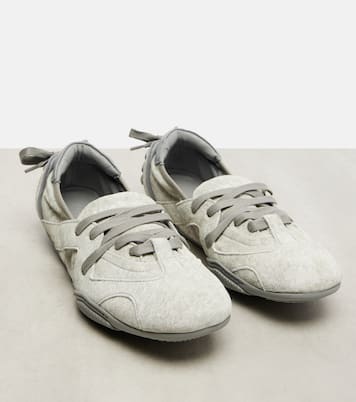 Ballerines en daim | Acne Studios