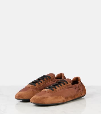 Sneakers Collapse in Re-Nylon e suede | Prada