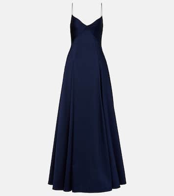Abito lungo in taffetà  | Roland Mouret