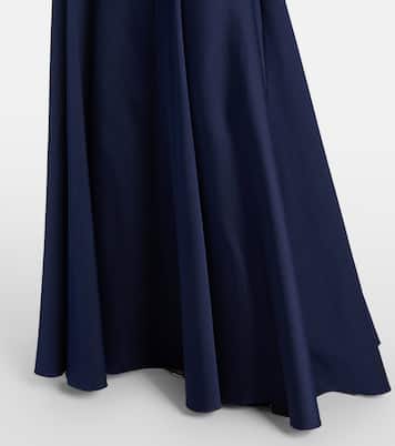 Abito lungo in taffetà  | Roland Mouret