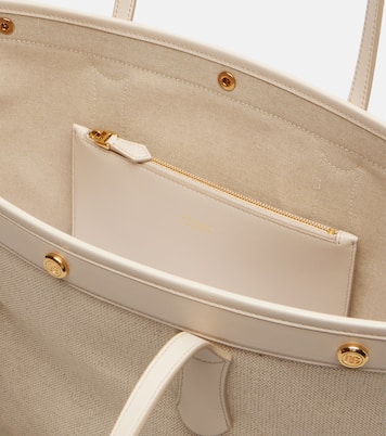 Canvas and leather tote bag | Dolce&Gabbana