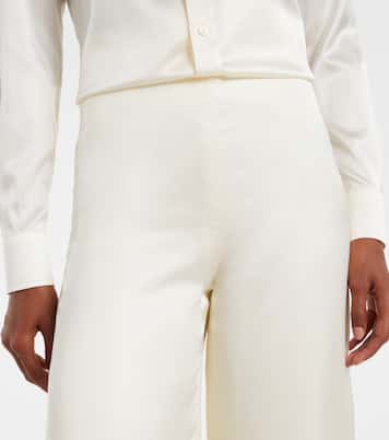 Satin wide-leg pants | Ralph Lauren Collection