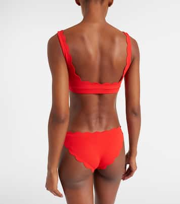 Antibes scalloped bikini bottoms | Marysia