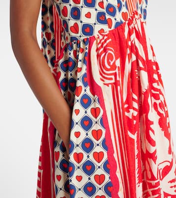 Rinse & Roar halter cotton maxi dress | Camilla
