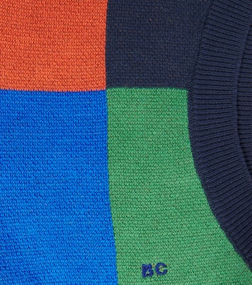 Logo cotton jacquard ski mask | Bobo Choses