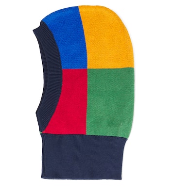Logo cotton jacquard ski mask | Bobo Choses