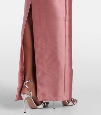 Robe Kira aus Satin | Solace London