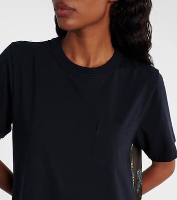 Paisley paneled minidress | Sacai