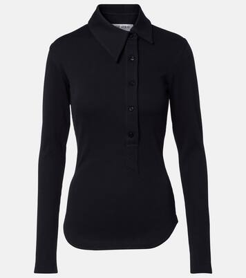 리브 니트 코튼 저지 탑 | The Attico