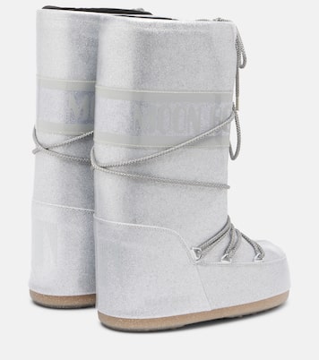 Icon glitter knee-high boots | Moon Boot