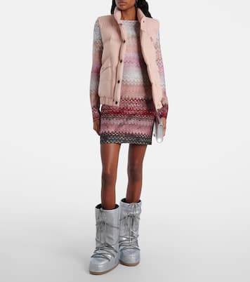 Icon glitter knee-high boots | Moon Boot