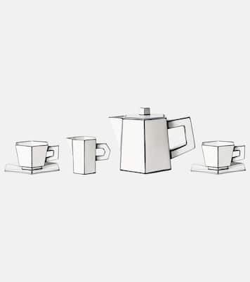 Carte Blanche porcelain coffee set by Annebet Philips | Serax