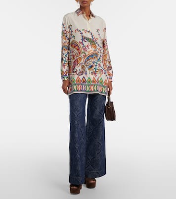 Paisley printed silk shirt | Etro