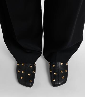 Rita studded leather mules | Chloé