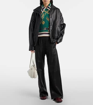 Printed pleated top | Acne Studios