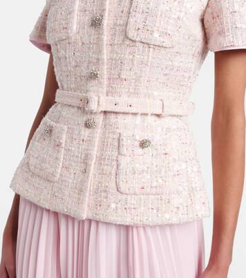 Embellished midi dress | Self-Portrait