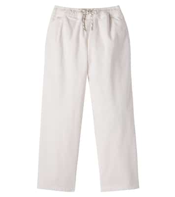 Gorse cotton straight pants | The New Society