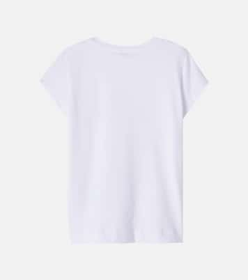 Logo cotton-blend jersey T-shirt | Monnalisa