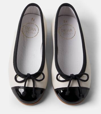 Ballerinas aus Leder | Pepa London