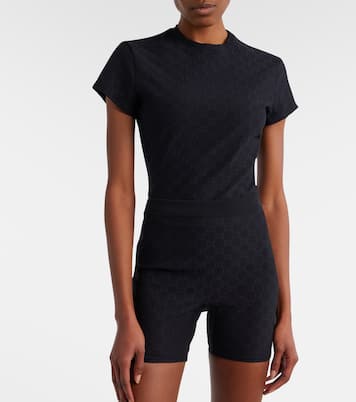 Camiseta de jacquard de jersey con GG | Gucci