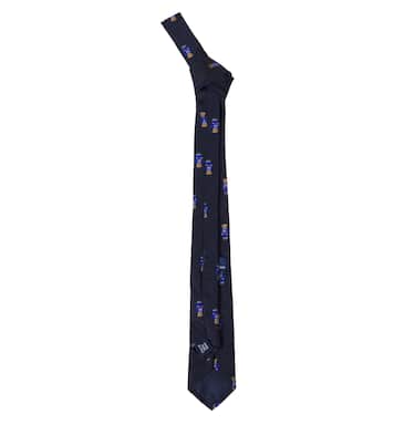 Polo Bear silk jacquard tie | Polo Ralph Lauren Kids