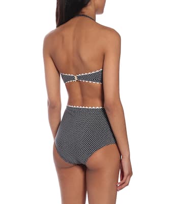 Coco polka-dot bikini top | Karla Colletto