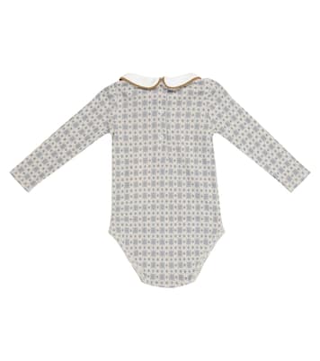 Bébé – Body Quillfish imprimé en coton | Caramel