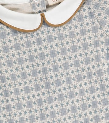 Bébé – Body Quillfish imprimé en coton | Caramel